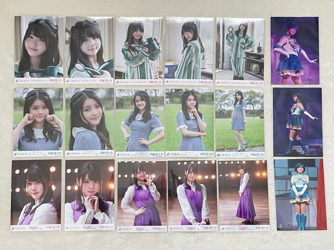 乃木坂46 伊藤理々杏 生写真コンプ まとめ売り