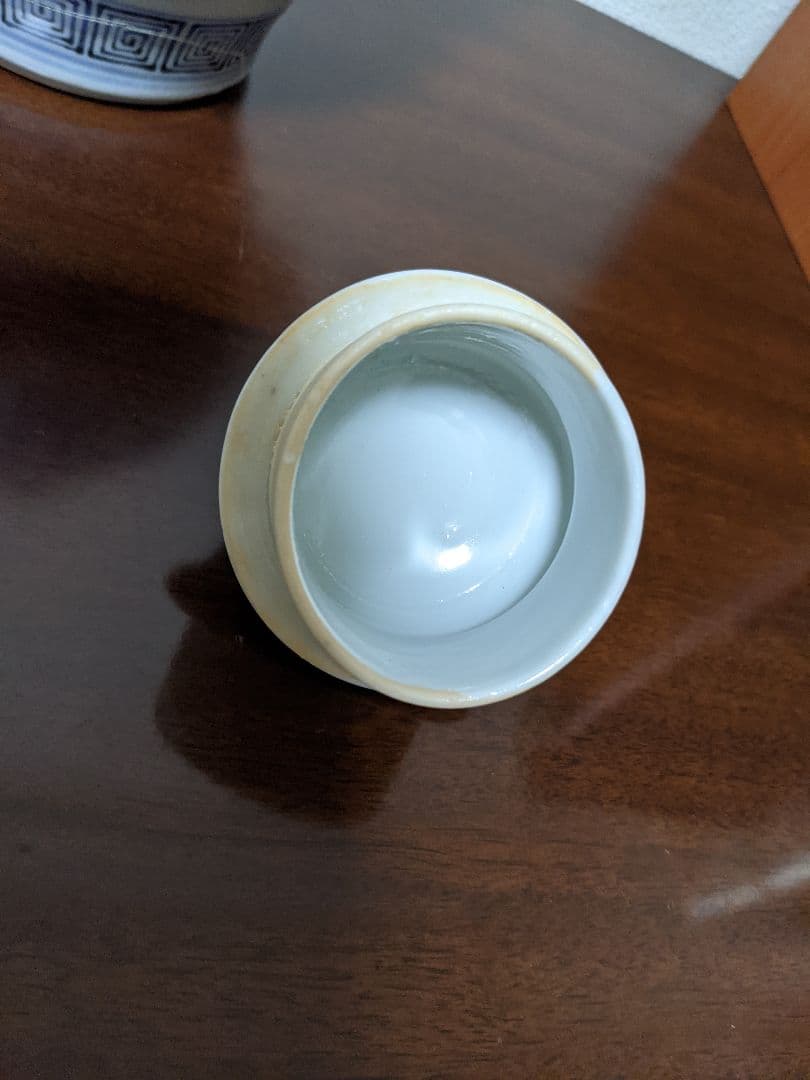 ⭐井伊直弼 超希少 藩窯 湖東焼 染付山水紋水注 江戸時代 彦根藩御用窯 骨董品