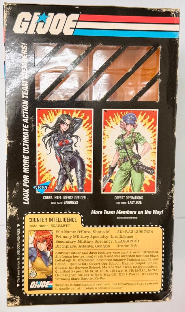 コトブキヤG.I. JOE美少女 スカーレット 1/7 PVC塗装済み完成品