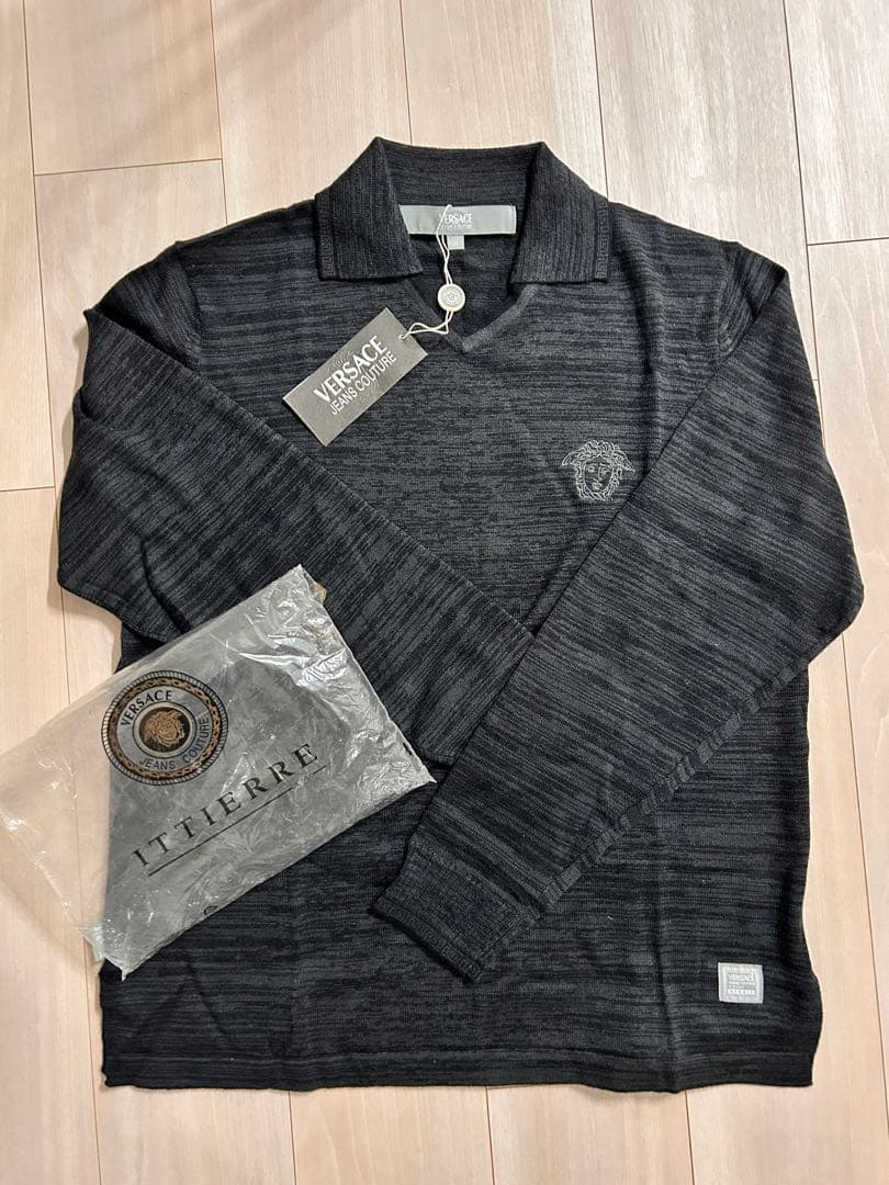 【最安値】新品　VERSACE JEANS COUTURE ポロシャツ M