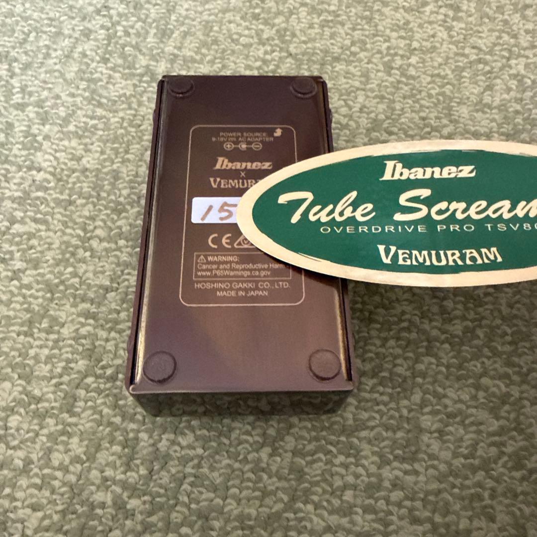 ギター TSV808 Ibanez Tube Screamer Vemuram