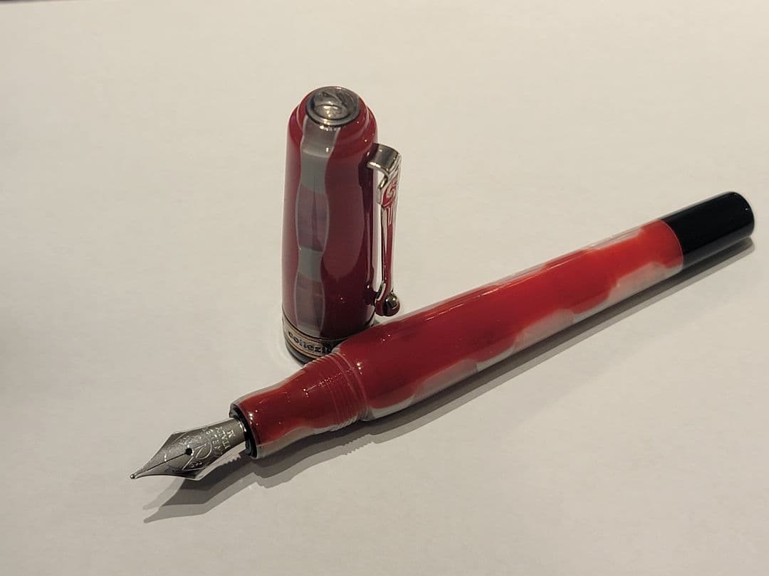 筆記具 MARLEN Continenti America Red M