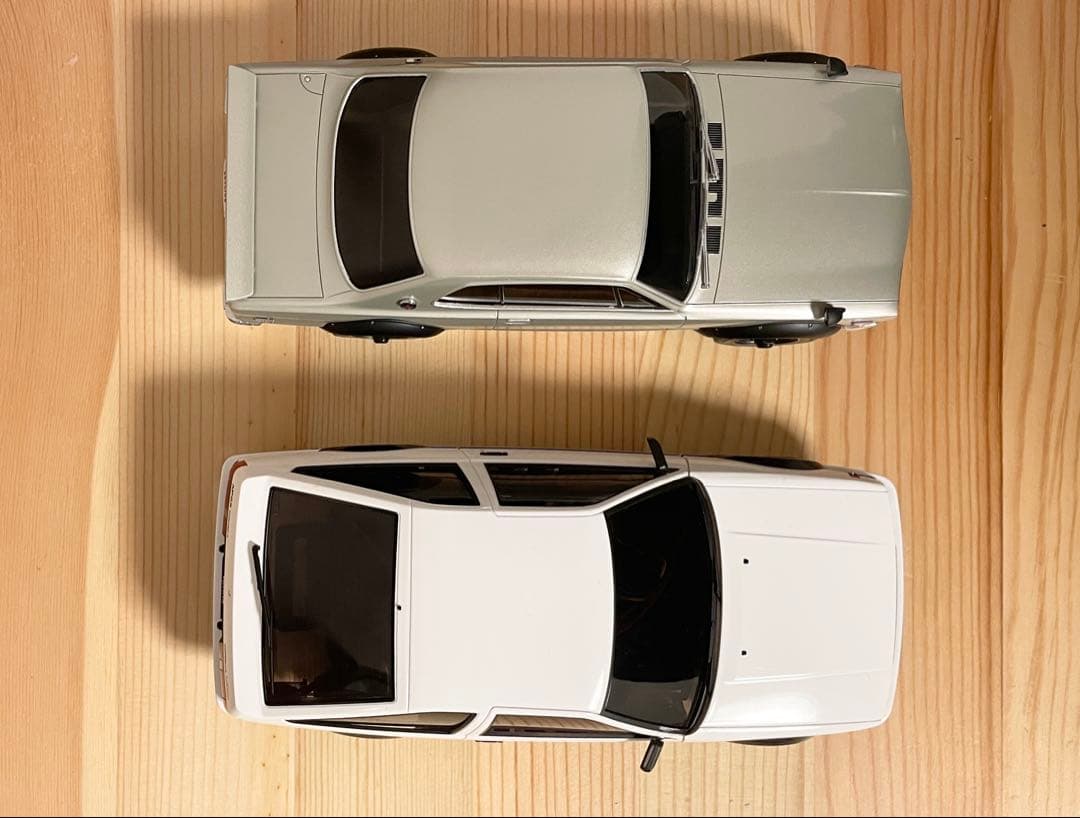 京商 ミニッツAWD カローラレビンとスカイラインGT-Rボディ等