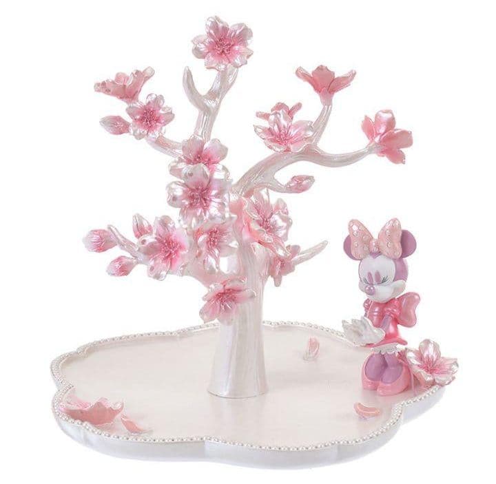 桜　ミニー　アクセサリースタンド　ディズニー