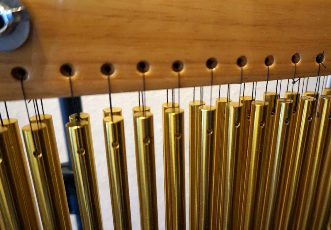 ウインドチャイム 72音(36音x2列) の音色重視タイプ 格納箱付き