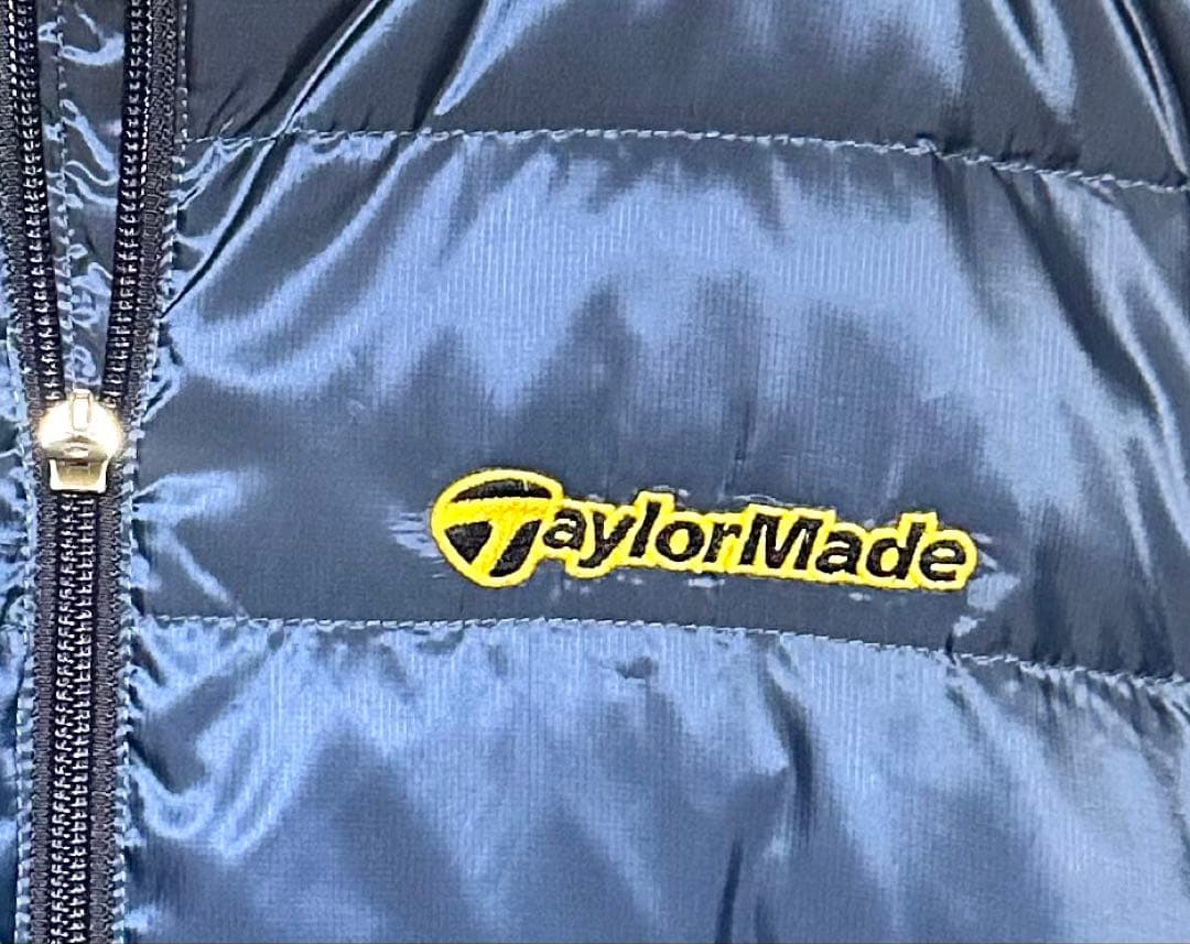 新品未使用！テーラーメイド ダウンジャケット ブルゾン ゴルフウェア XL青　O