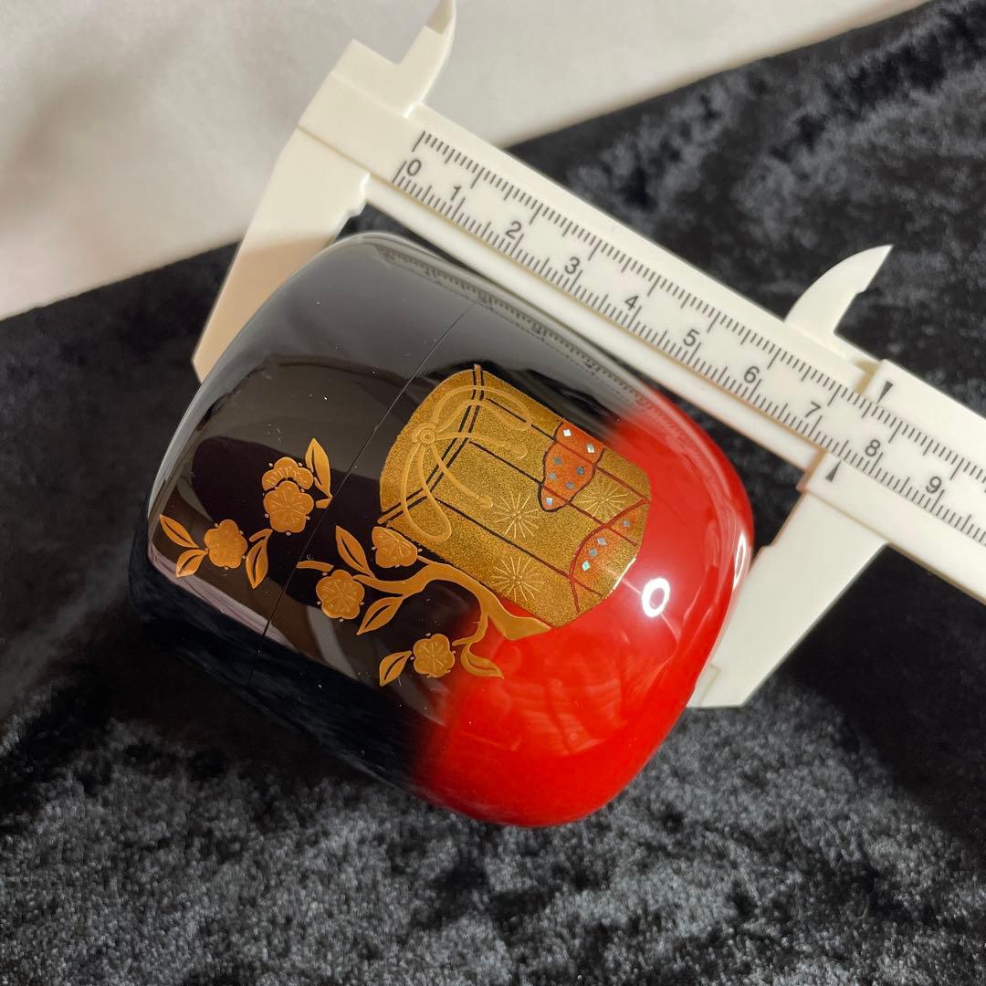 茶道具 棗　立雛蒔絵