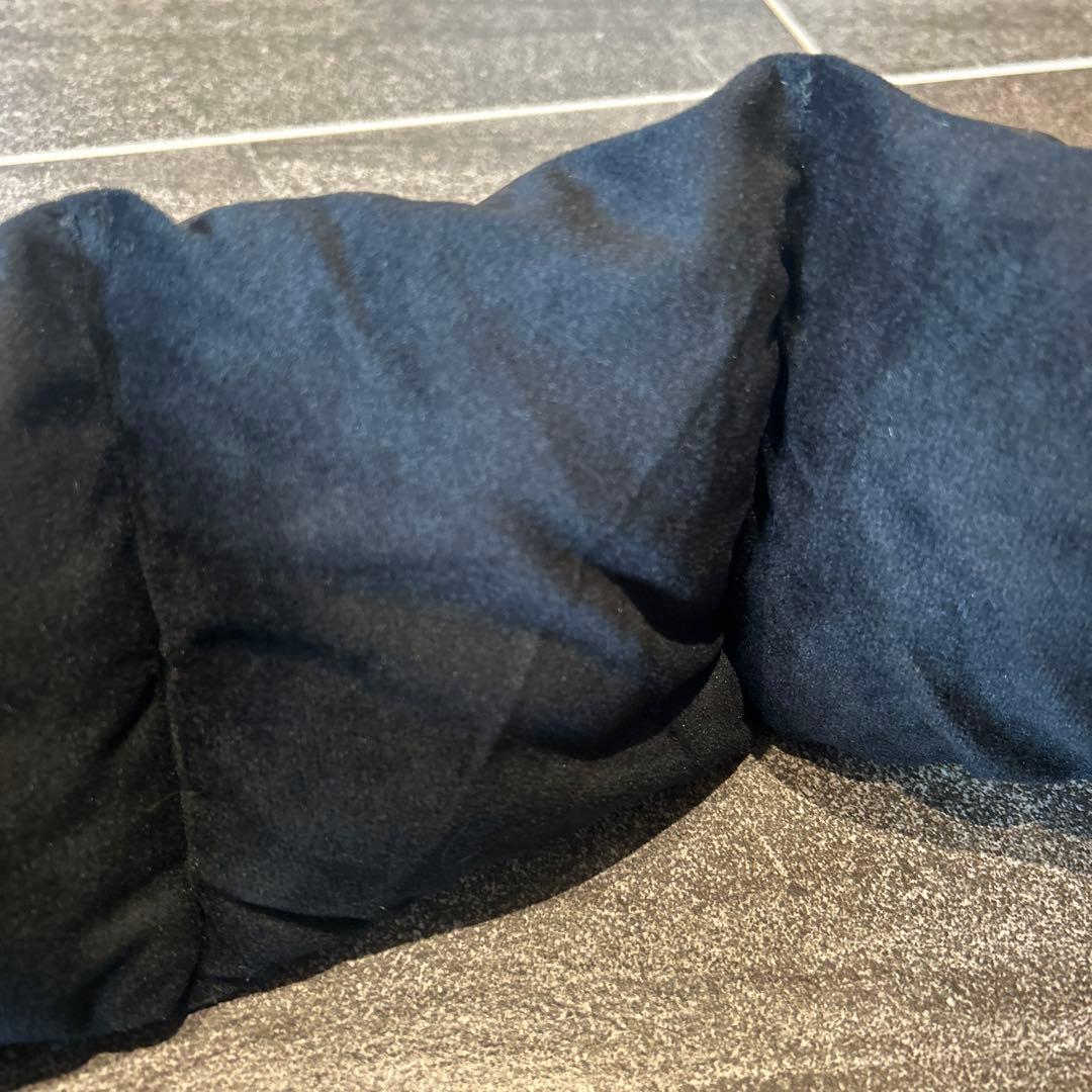 お値下げしました！ANEW ブラック収納袋付きブランケット&マフラー