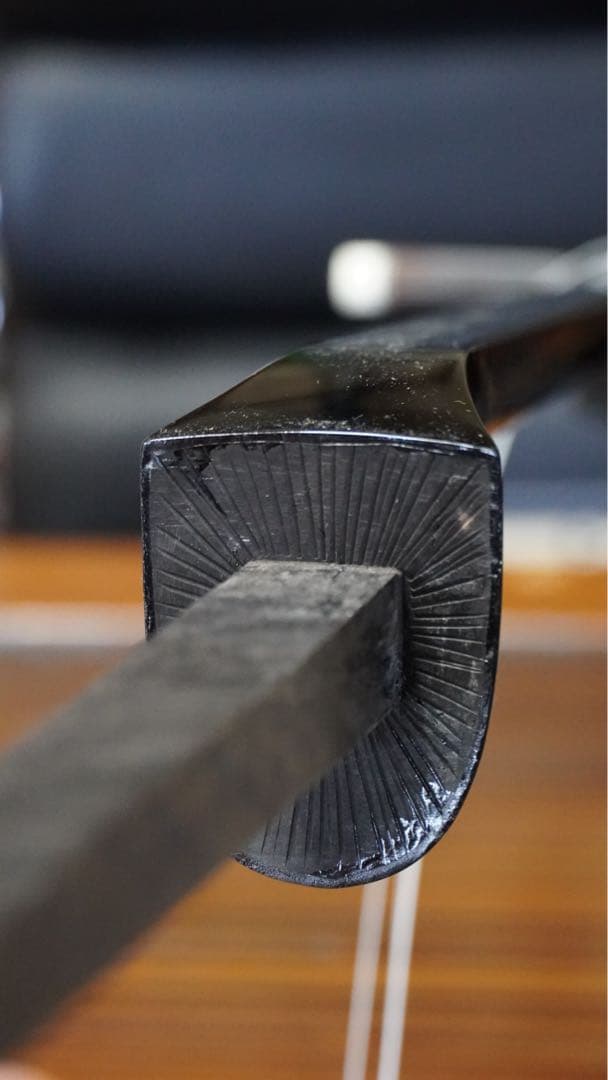 内間直樹作 西平開鐘型三線 フィリピン黒木四つ割り真黒！！