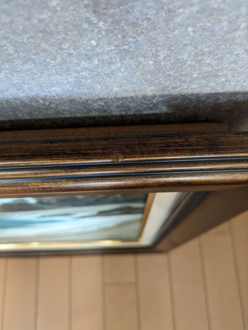 神貞一作　油彩画F8号　肉筆