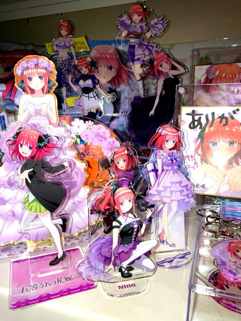 五等分の花嫁　中野二乃　グッズ　引退まとめ売り