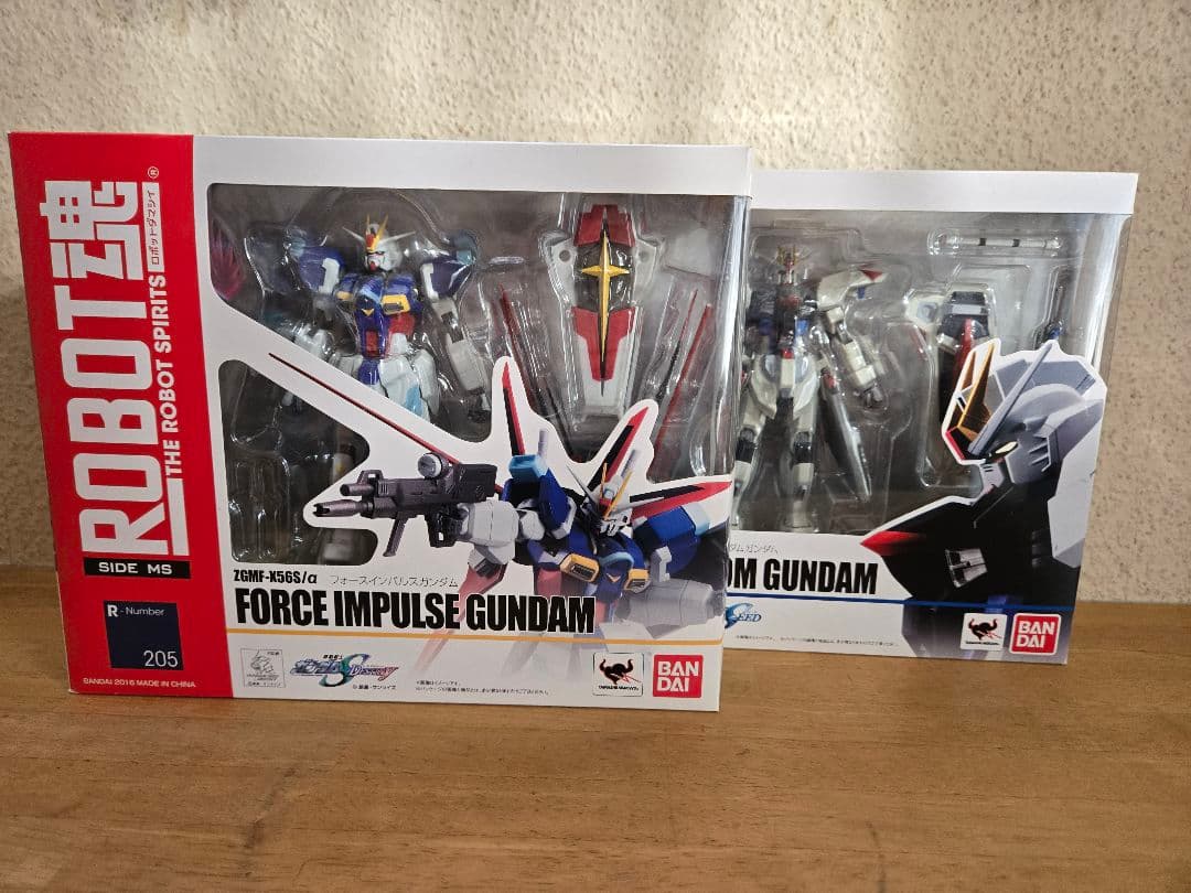 ロボット魂　フリーダムガンダム　フォースインパルスガンダム