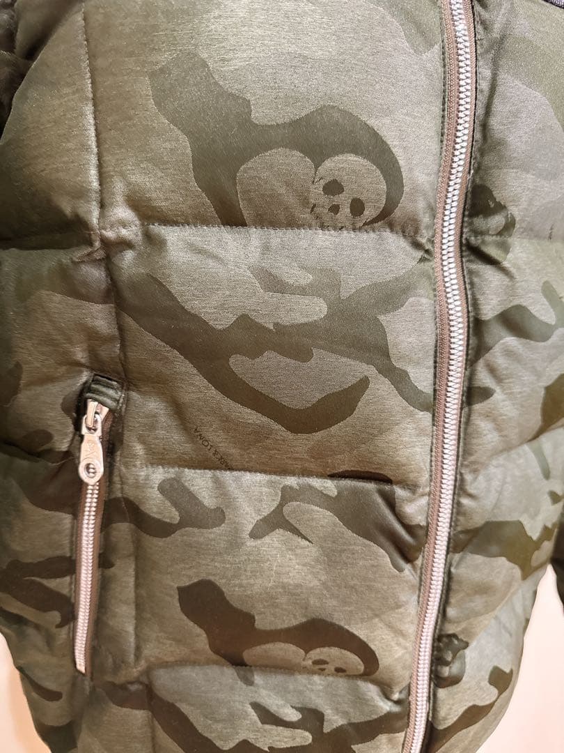 美品 MARK&LONA マークアンドロナ カモフラ　ダウンジャケット M