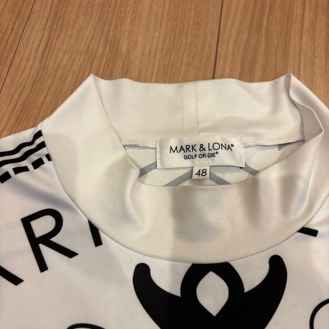 MARK & LONA ハイネック半袖シャツ