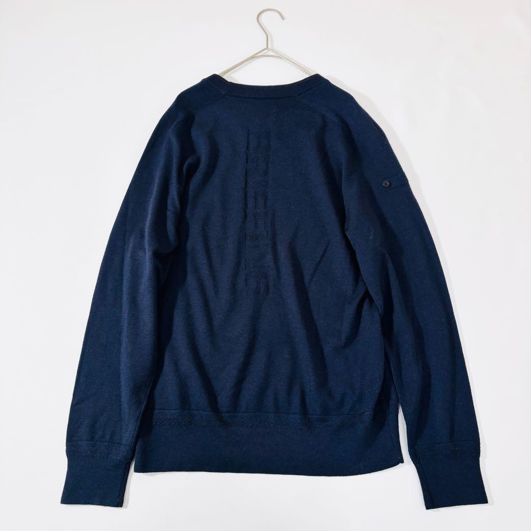 913【訳あり美品✨ ブリーフィング エクストラファインメリノクルーネックニット