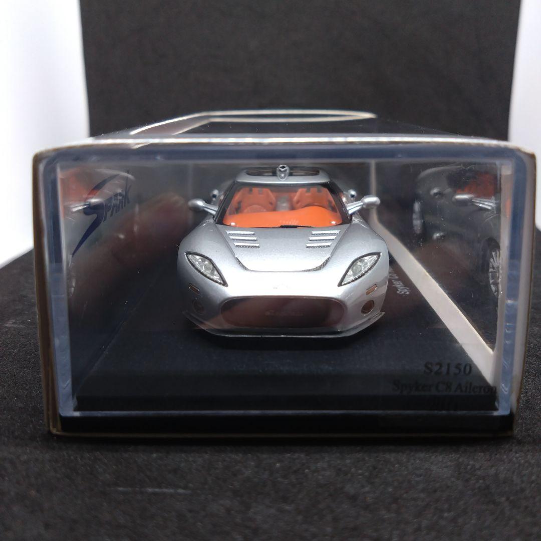 スパーク 1/43 スパイカー C8 アイルロン 2011 シルバー