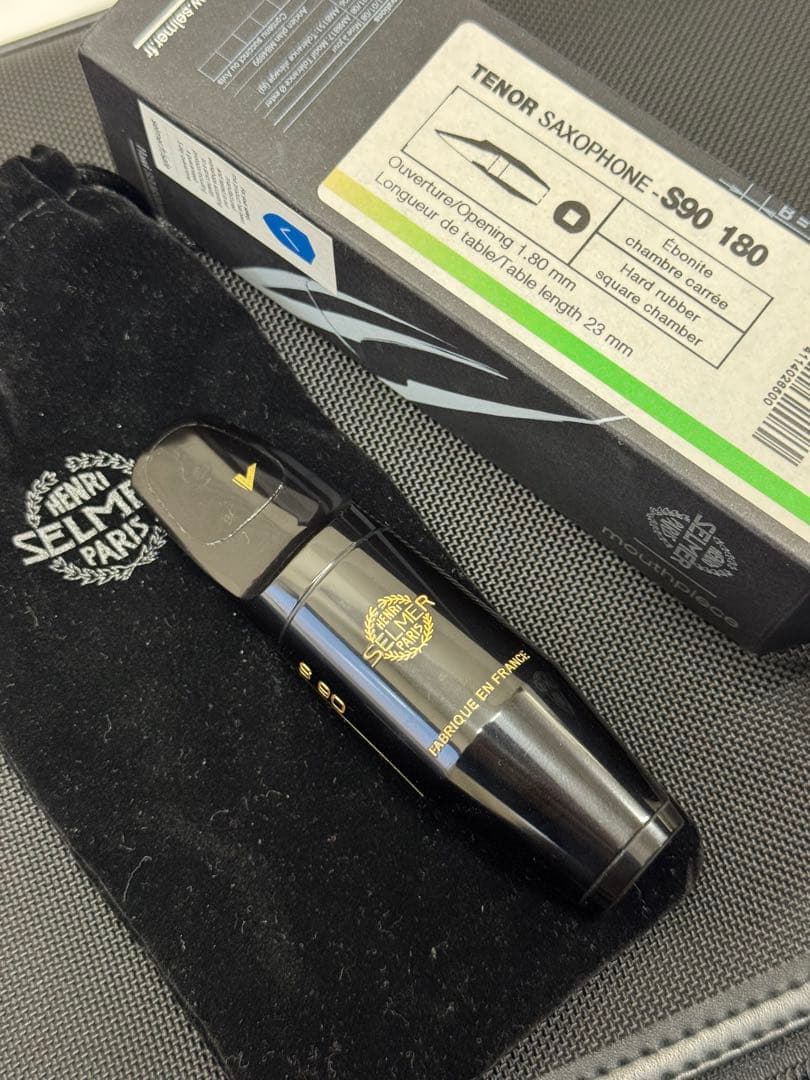 Selmer Paris セルマーテナーサックス マウスピース S90 180