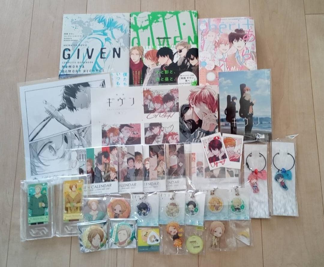 ギヴン　映画 海へ 入場者特典　シェリプラス　アクスタ　柊mix　まとめ売り