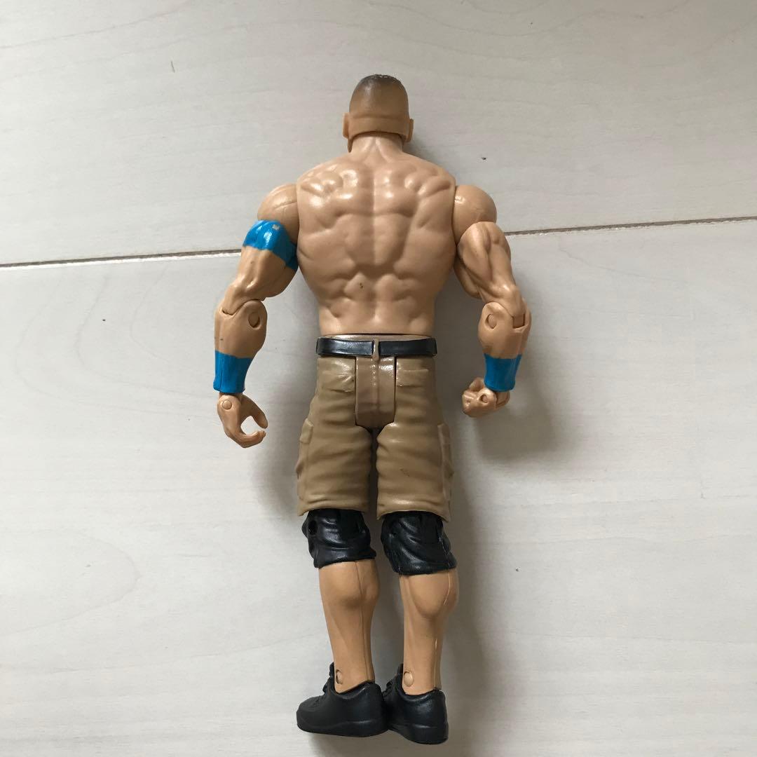 マテル　WWEリング ジョン・シナ ザ・ロック フィギュアセット
