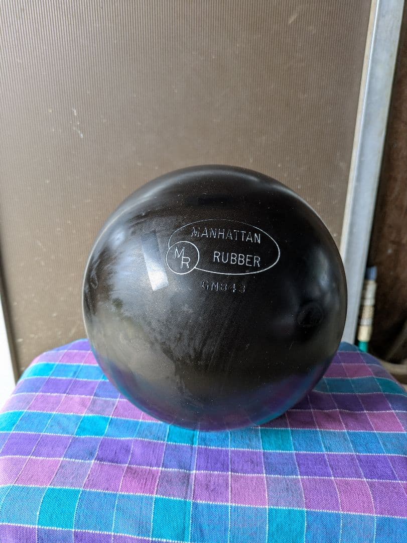 当時物マニア必見マンハッタンラバー GIMME 3 ボウリングボール