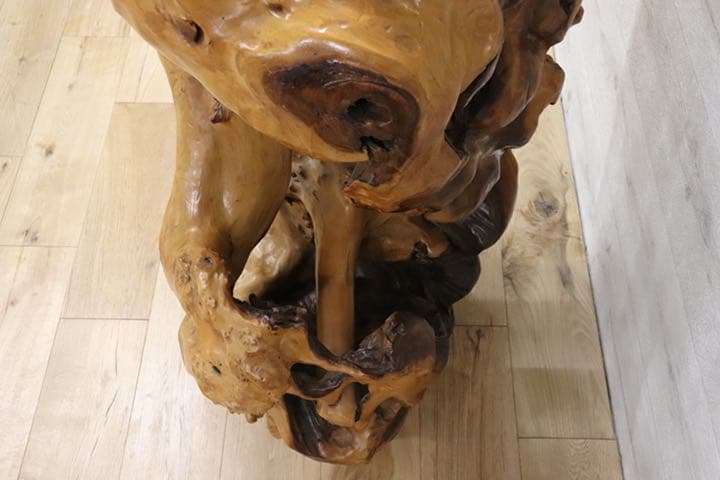 gmck586 ○ 変木 花台 飾り台 衝立 オブジェ 無垢材 天然木 自然木