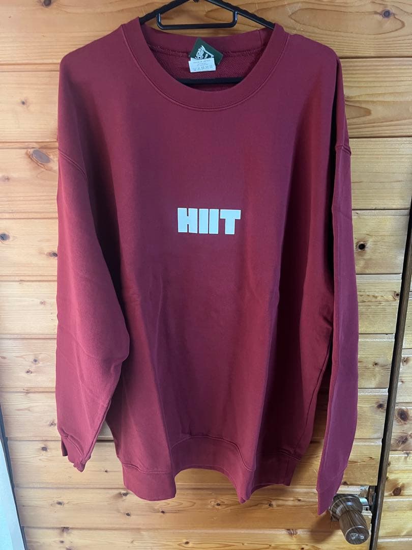 新品未使用　HIIT トレーナー　赤　XL