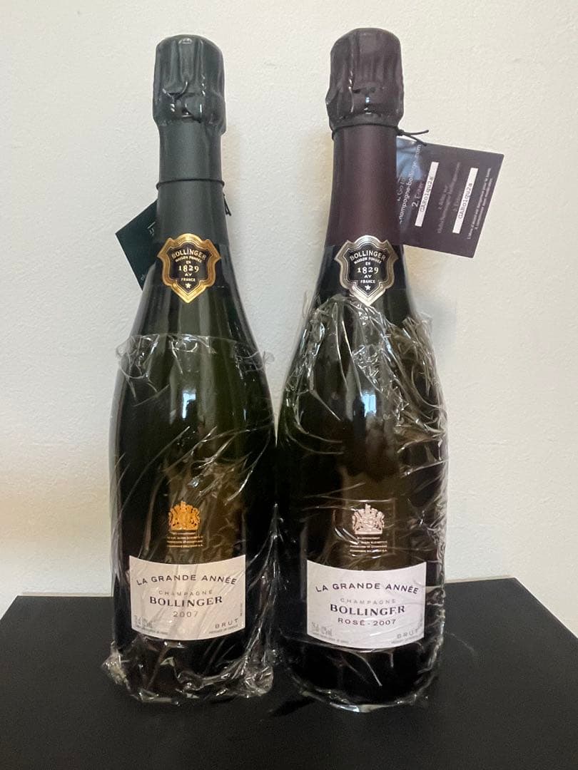 Bollinger La Grande Année 2007白&ロゼ 2本セット