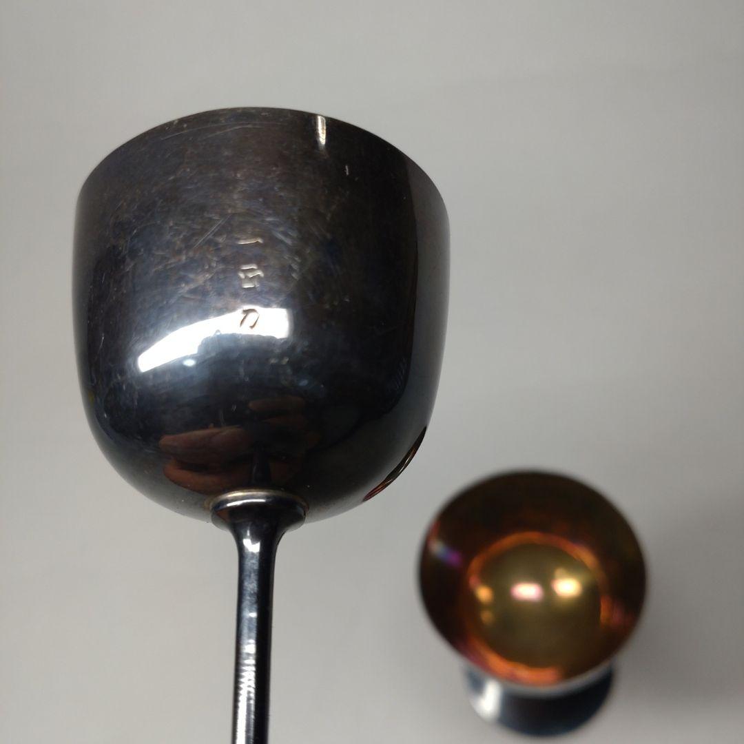 尚美堂 一正刀 銀杯 ワインカップ 箱付 44g