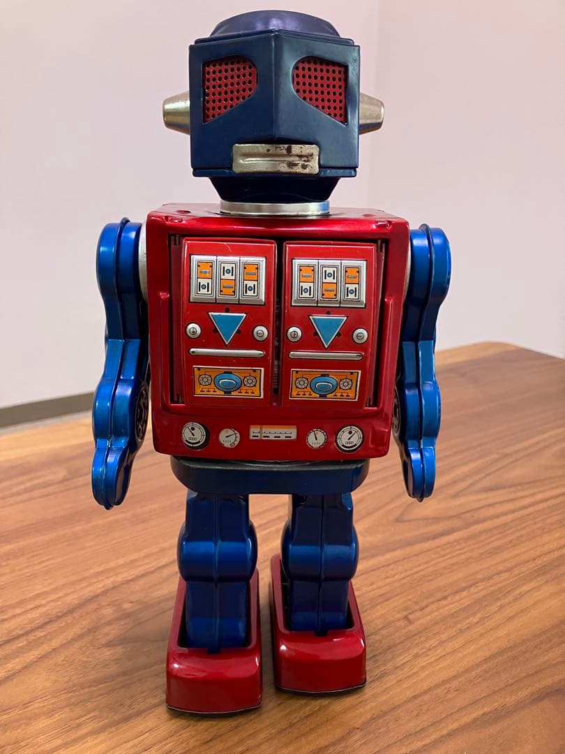 ブリキのロボット　ニュー火星大王　　（動作確認済み）