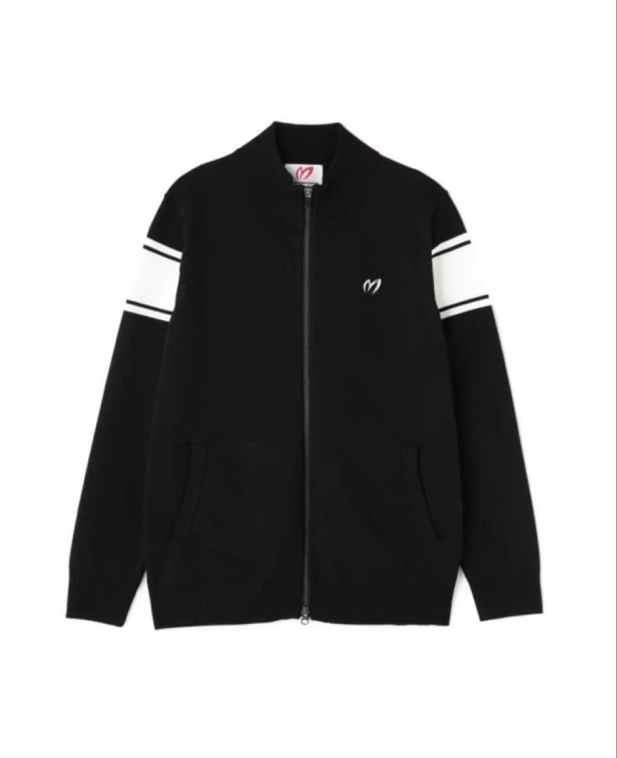 新品 パーリーゲイツ マスターバニー 天竺度詰め ジャケット(4)サイズM/黒