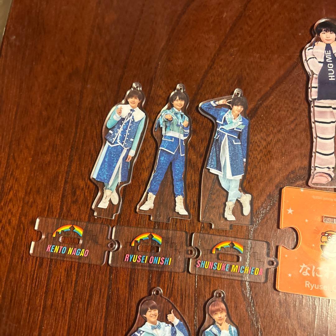 アクリルスタンド　第一弾　第二弾　京セラ　なにわ男子