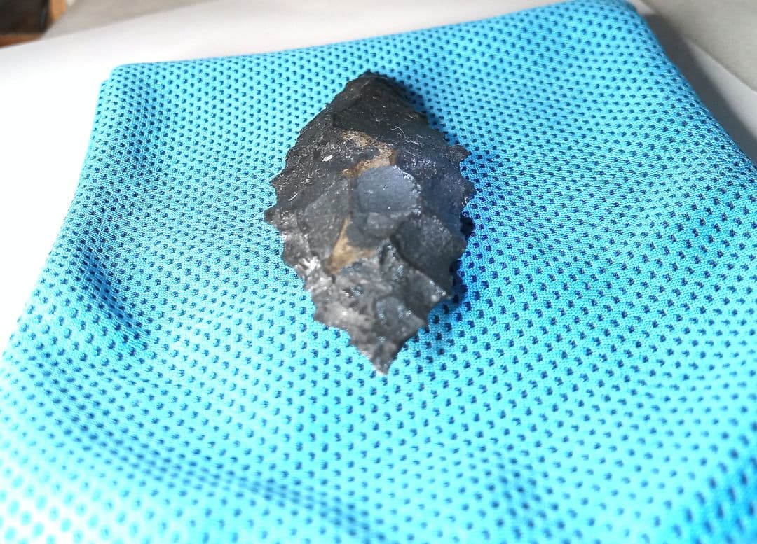 尖頭器 サヌカイト 石器 395 原始時代模写