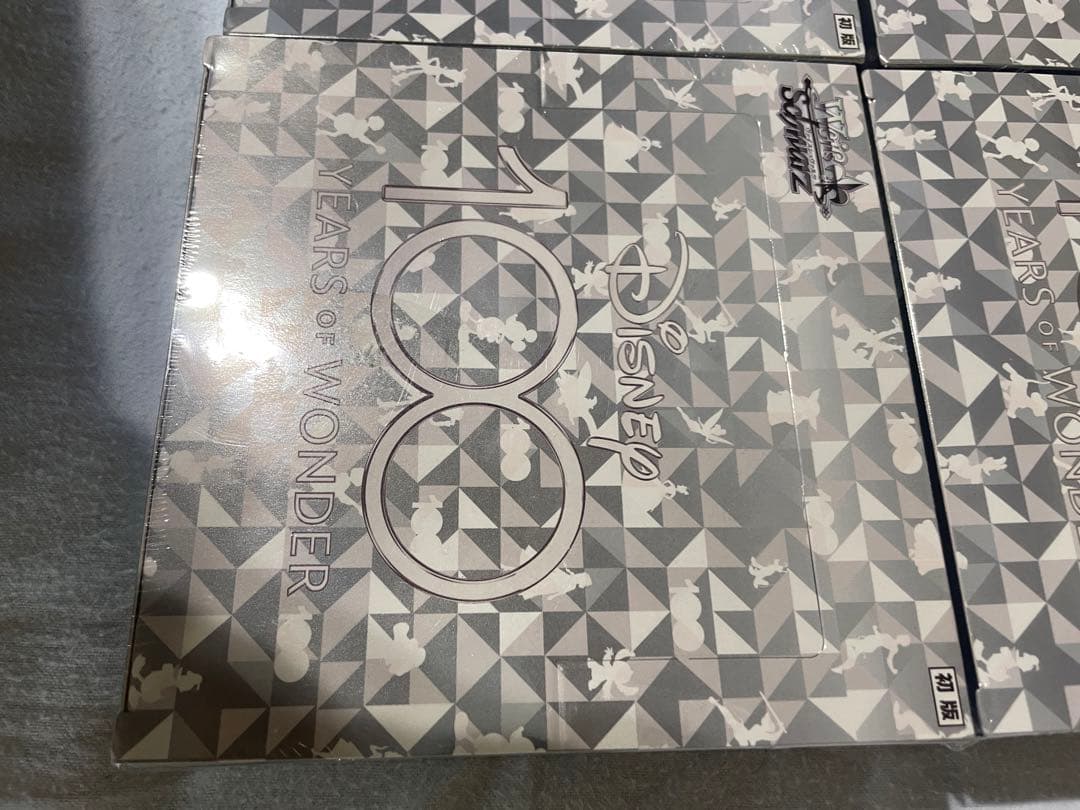 ディズニー100 未開封シュリンク付4box