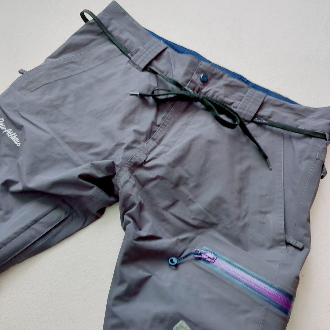 3139 REW スノボウェア パンツ ゴアテックス チケットホルダー グレー