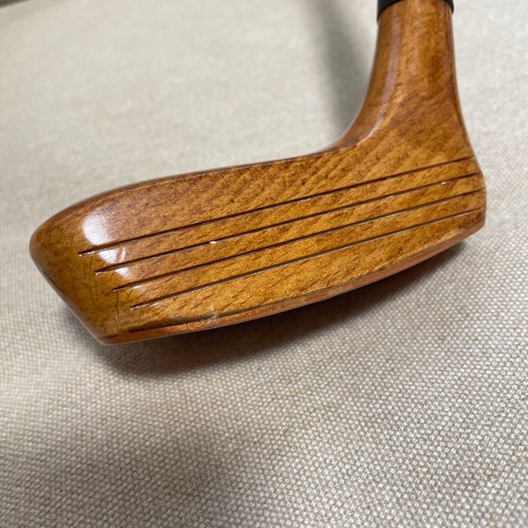 ヴィンテージ　ヒッコリーパター