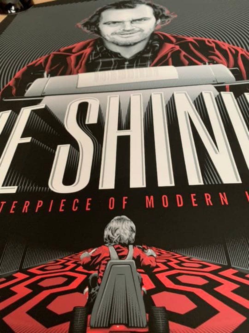 【入手困難今日明日でやめる】映画 シャイニング シルクスクリーン作品ポスター