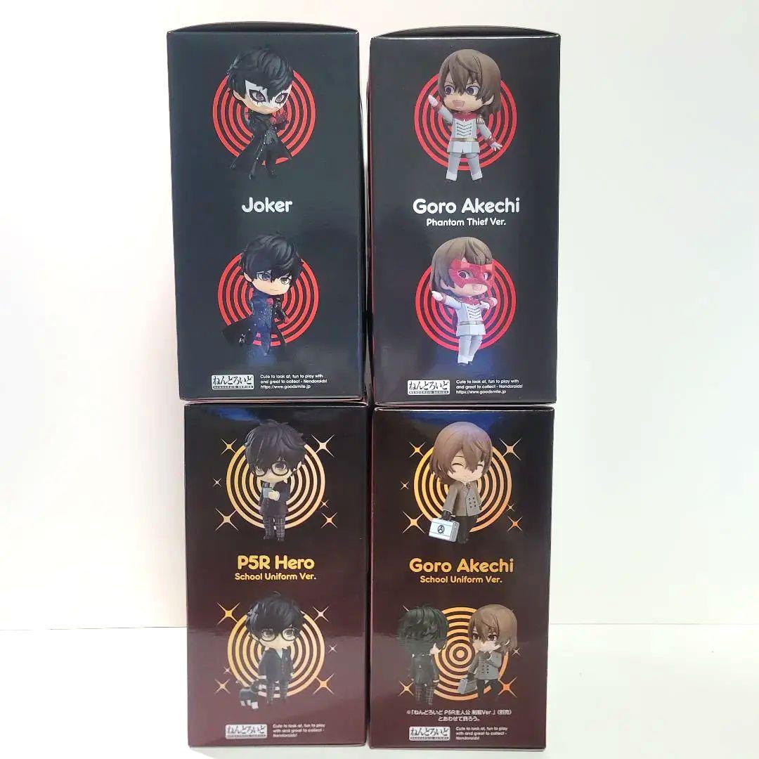 【新品未開封】ペルソナ5 ねんどろいど 4体セット