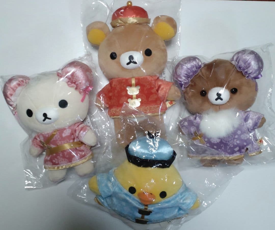 リラックマ　2024　中華 シリーズ　あつめてぬいぐるみ　コンプリート