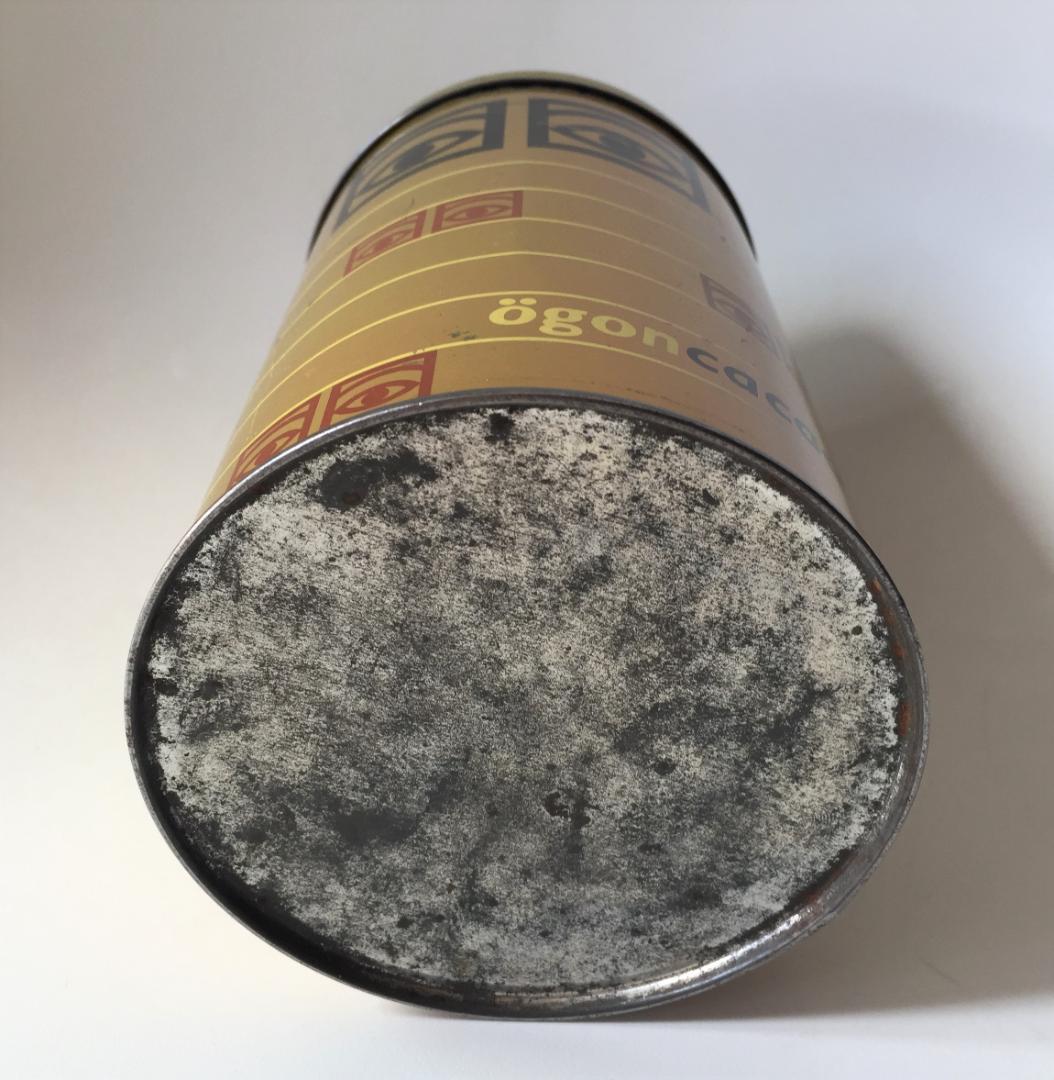 ビンテージOgonＣacaoオーレエクセル ココア缶