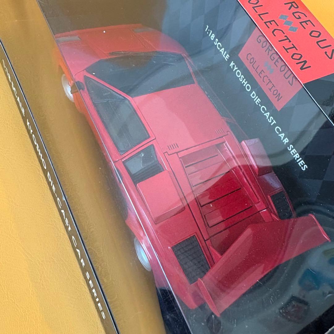 京商 1/18 ランボルギーニ カウンタックLP500 S赤