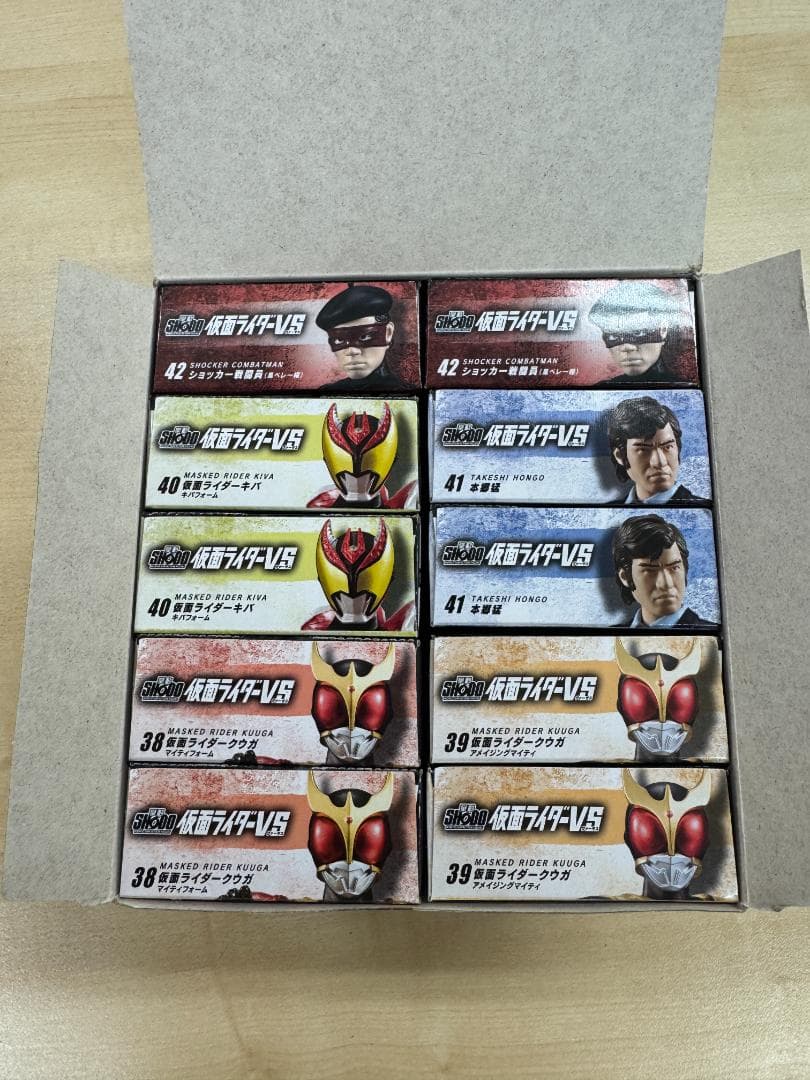 SHODO仮面ライダーVS９(10個入り 1BOX)未使用品