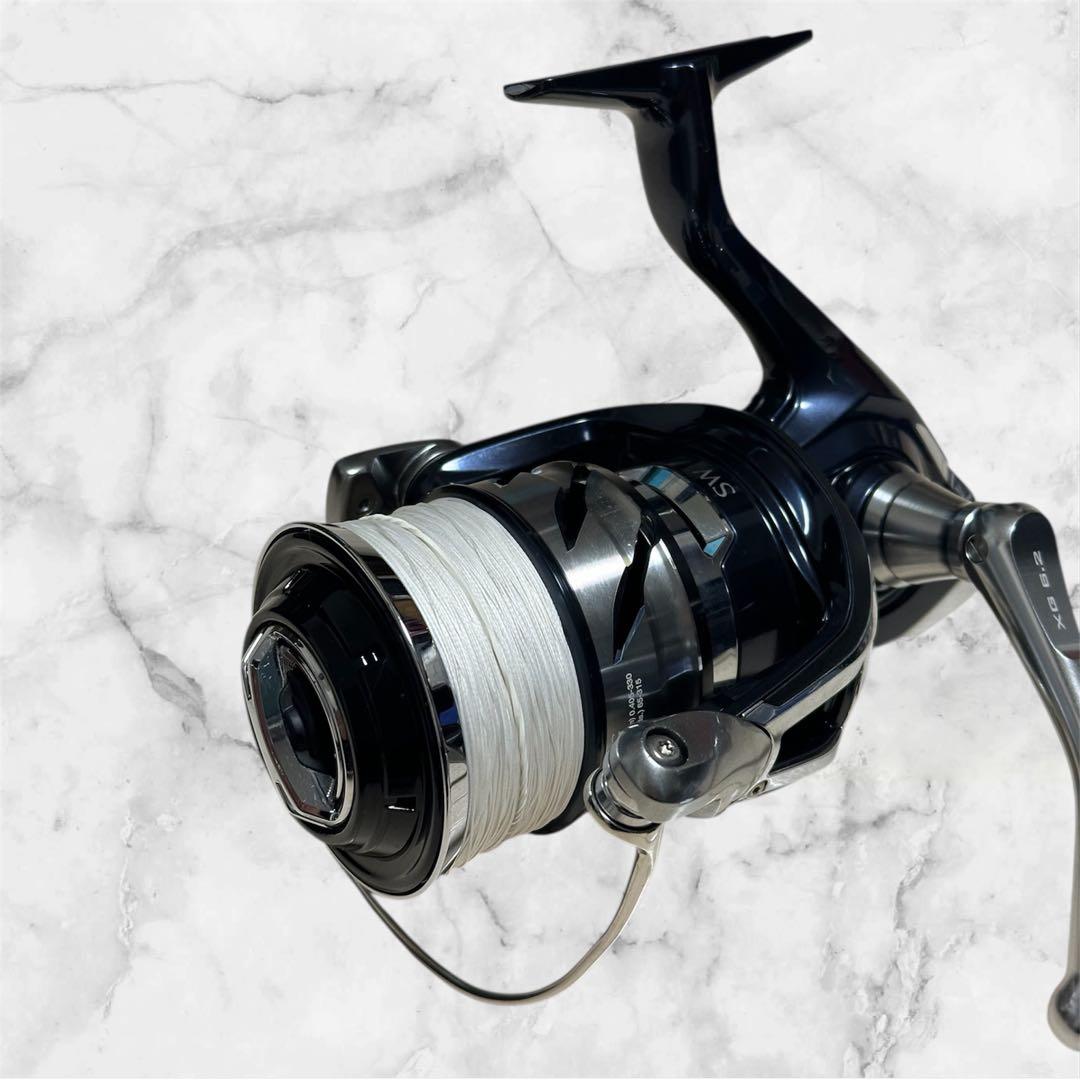 【使用2回】シマノ 21ツインパワーSW 14000XG フルドラグ6号300m