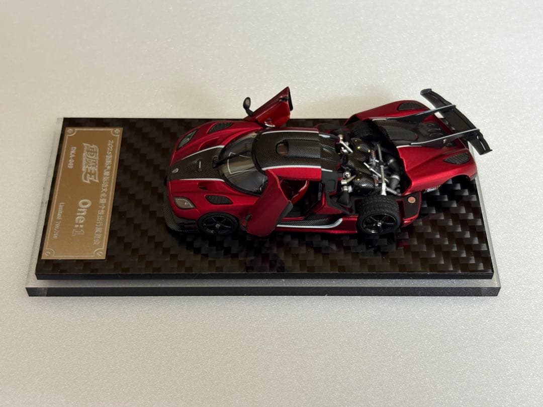 激レア！　1/64ケーニングセグ アゲーラ　左右ドア開閉