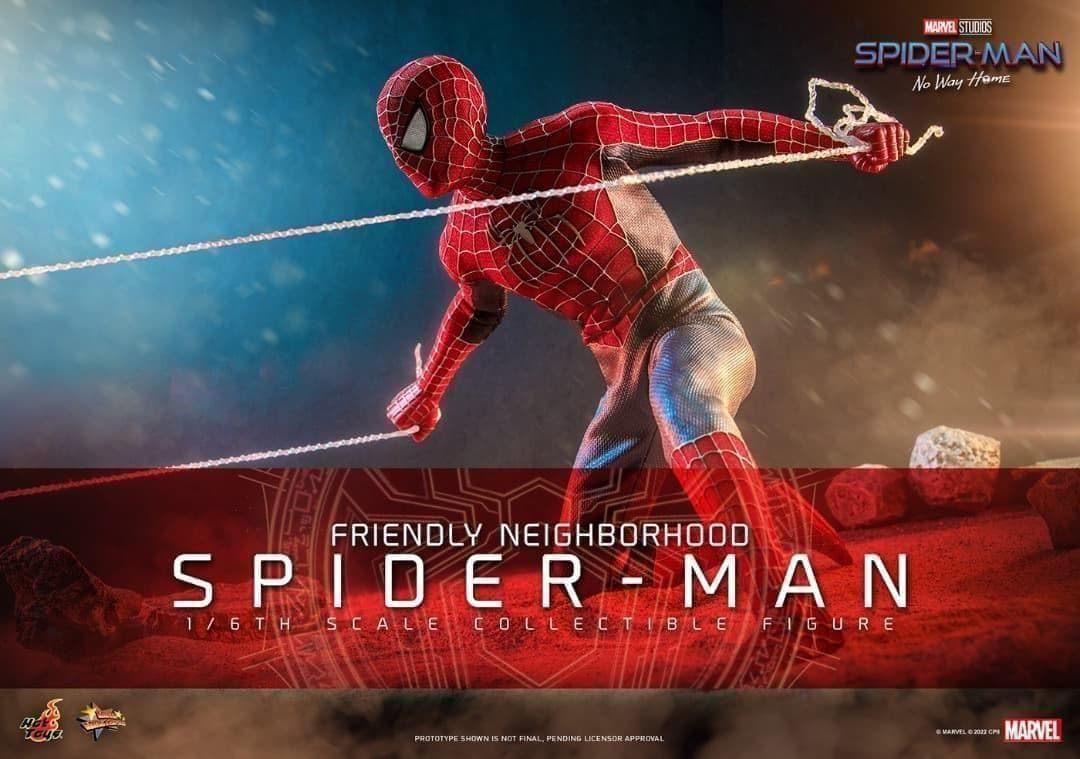 新品未開封Hot Toysフレンドリーネイバーフッド スパイダーマン サムライミ
