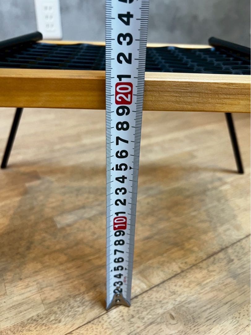 コンパクトメッシュアウトドアテーブル