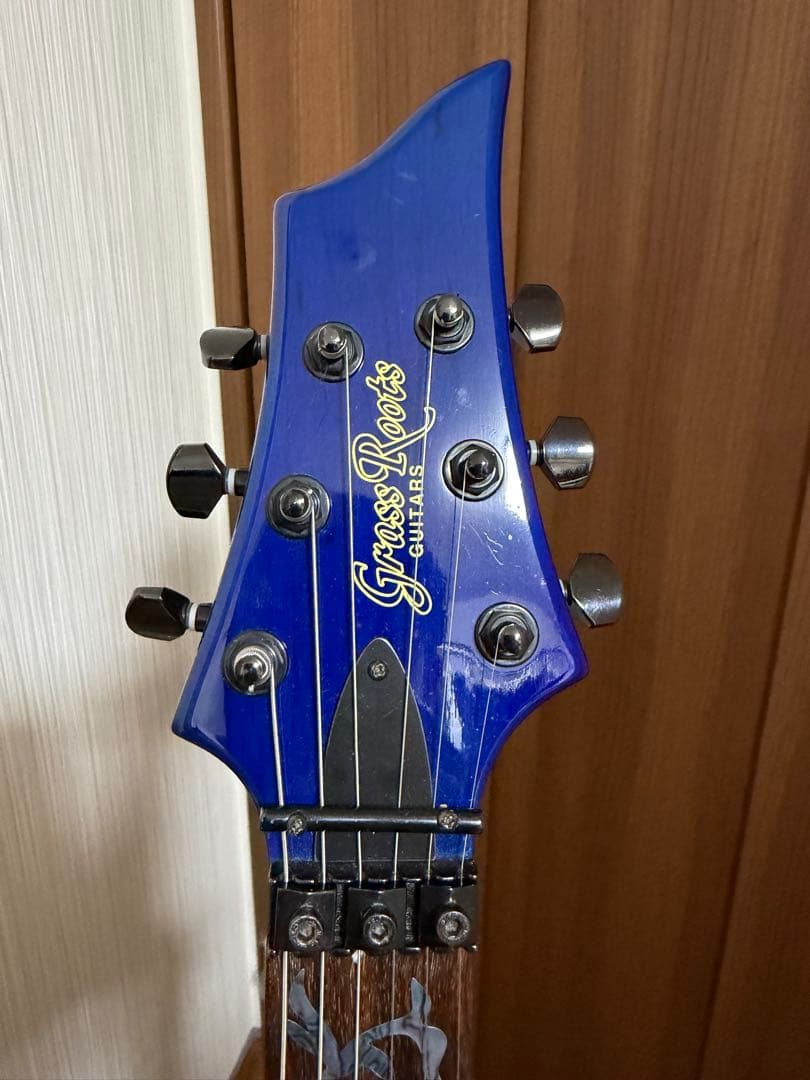 Grass Roots エレキギター 青