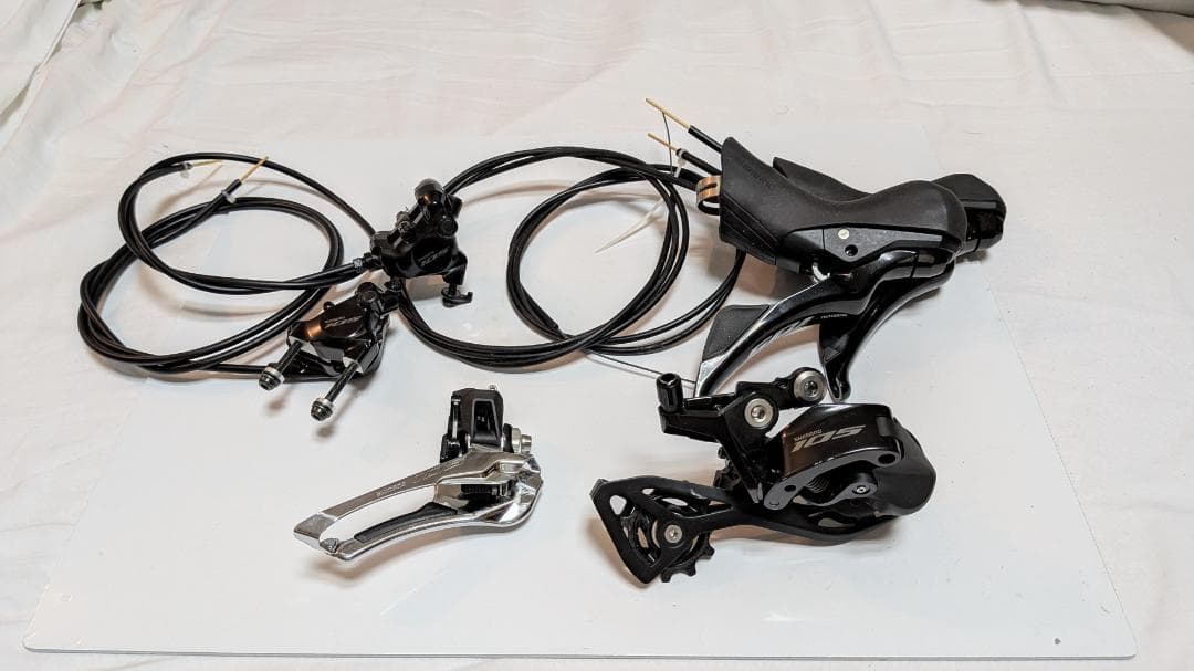 未使用 シマノ 105 R7100 R7120 コンポ セット 12s Disc