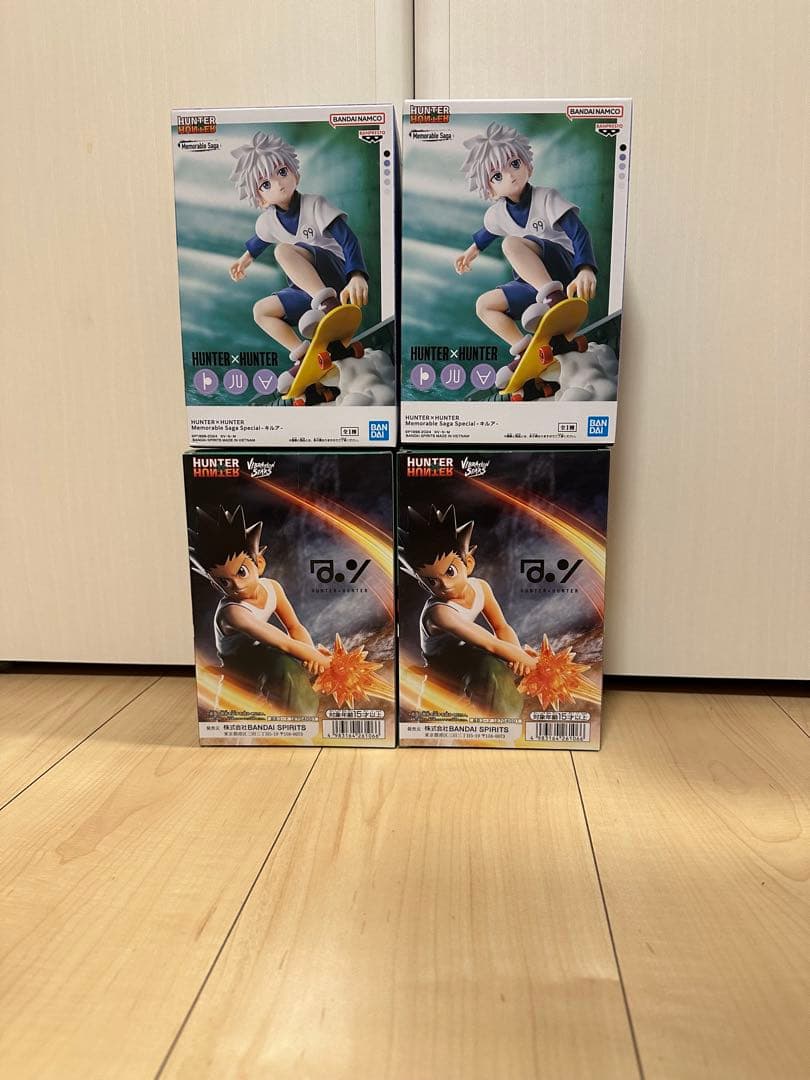 HUNTER×HUNTER プライズフィギュア　ゴン　キルア