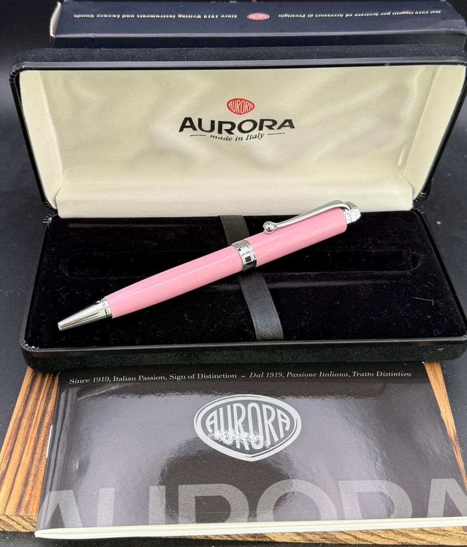 AURORA ボールペン タレンタム ピンク 美品