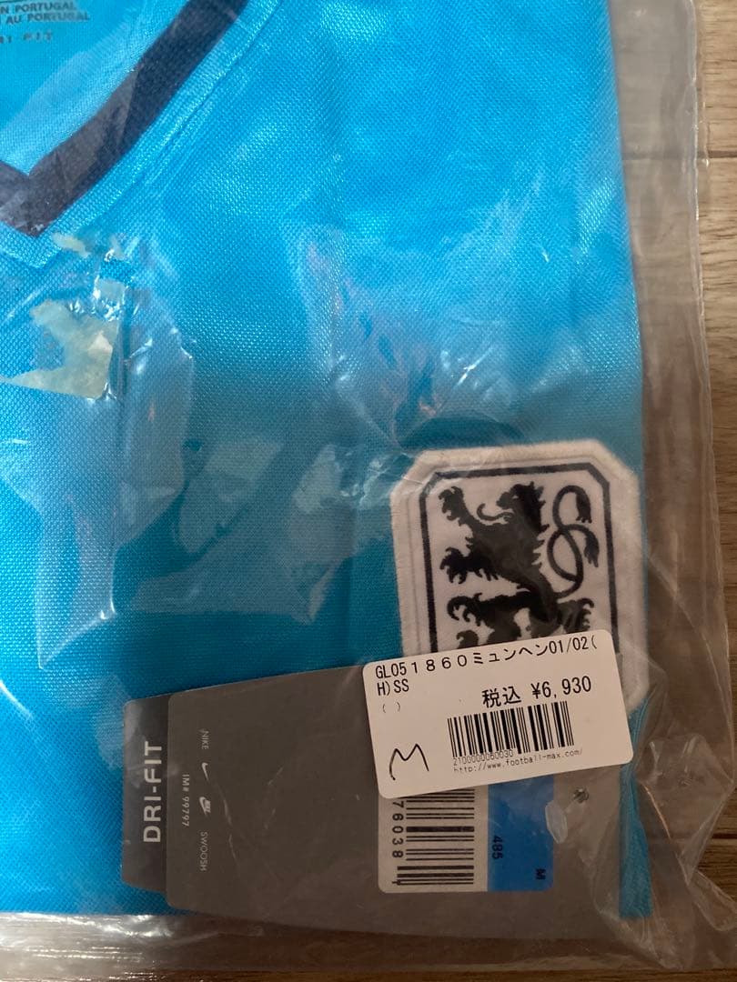 NIKE 1860ミュンヘンユニホーム　US Mサイズ 未開封品